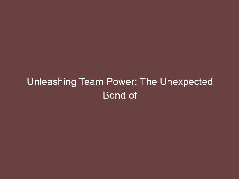 Unleashing Team Power: The Unexpected Bond of Karate