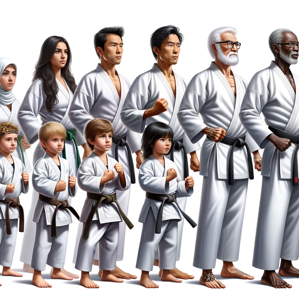 Diverse group evolving through Karate training, showcasing transformation through Karate, personal growth, discipline, and the benefits of Karate for self-improvement and martial arts transformation.